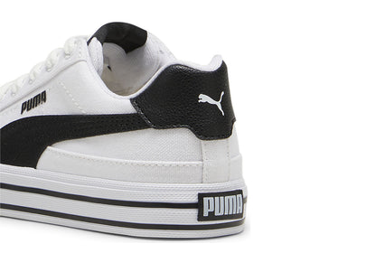 PUMA COURT CLASSIC VULC FS PS WHITE-BLACK 396559-02