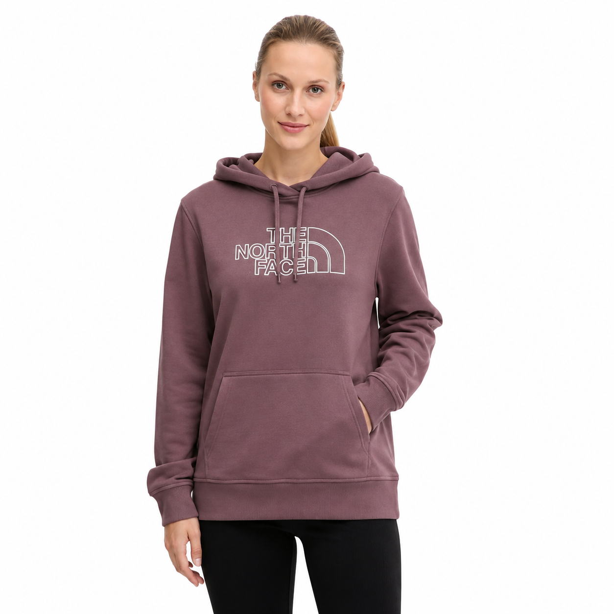 The North Face W Drew Peak Light Hoodie Malva