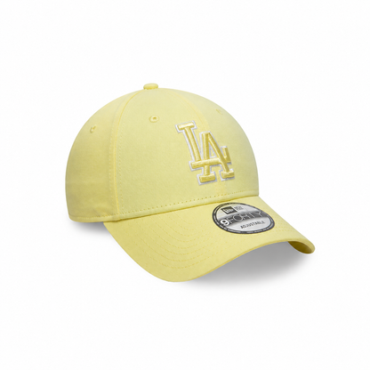 New Era 9FORTY Team Outline LA Dodgers Giallo 60856269