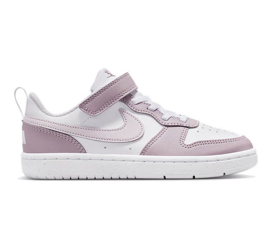 NIKE COURT BOROUGH LOW RECRAFT WHITE/VENICE-PLUM FOG-WHITE DV5457-134