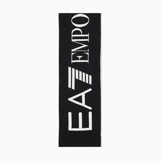 EA7 Sciarpa Unisex Nera in Acrilico - 7X000909-MC001