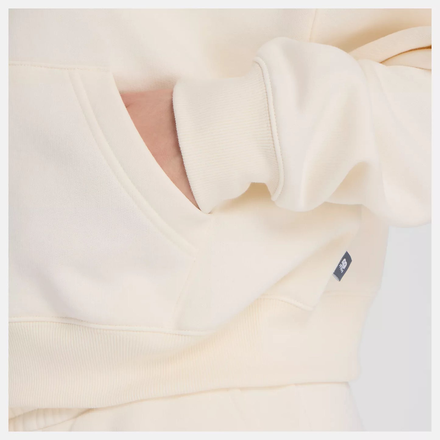 NEW BALANCE LINEAR HERITAGE FLEECE FULL ZIP - PERMAFROST WJ53509PEF