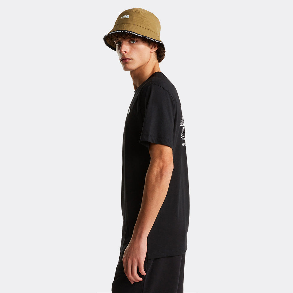 THE NORTH FACE M MOUNTAIN SKETCH REGULAR SHORT SLEEVE TNF BLACK NF0A8GUZJK31