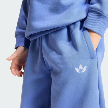 Adidas Crew Pants Set Bambini Celeste – foto 7