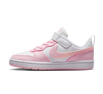 NIKE COURT BOROUGH LOW RECRAFT WHITE/PINK FOAM DV5457-105