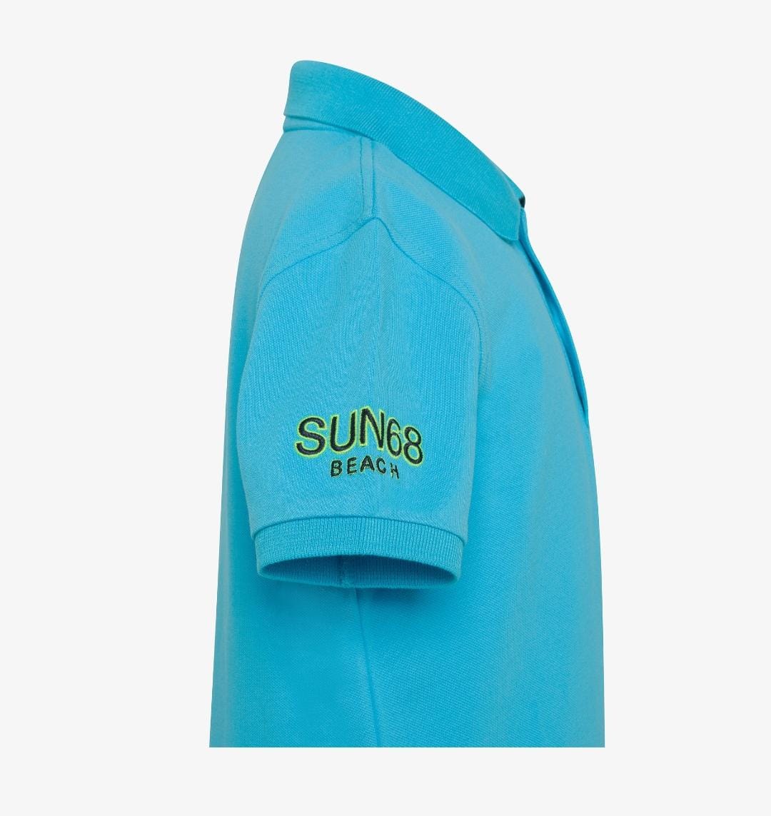 Sun68 BOY'S POLO SUN68 LOGO BEACH S/S TURCHESE A34340-13