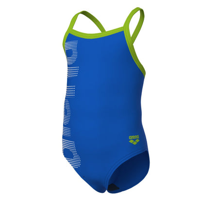 Arena LOGO KIDS GIRL ONE PIECE 860-BLUE CHINA-SOFT GREEN 003605-860