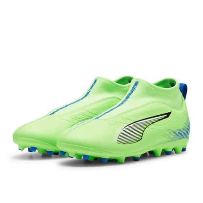PUMA ULTRA 5 MATCH+ LL MG JR FIZZY APPLE-PUMA WHITE-BLUEMAZING 107900-03
