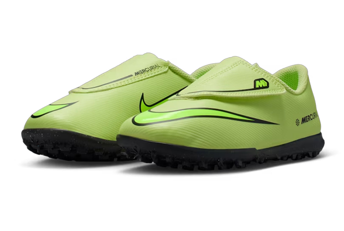 NIKE JR. MERCURIAL VAPOR 16 CLUB LIMELIGHT/VOLT-HYPER CRIMSON FQ8291-300