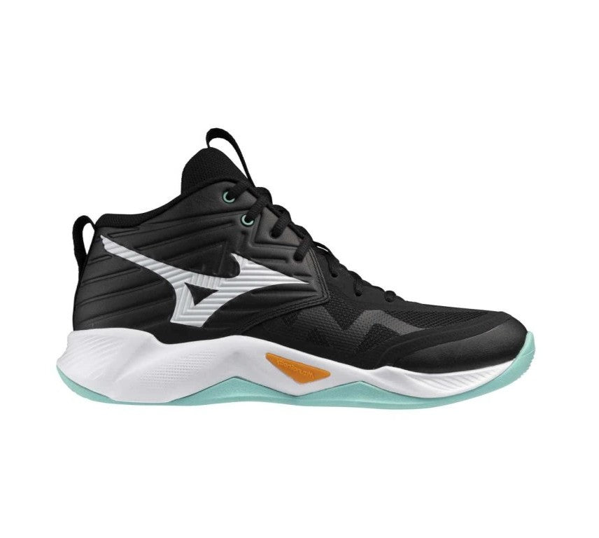 MIZUNO WAVE MOMENTUM PRO MID	Black/Tangelo/IceGreen V1GA254512