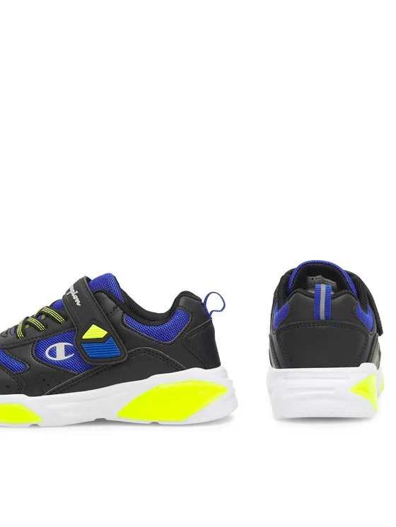 CHAMPION WAVE B PS LOW CUT SHOE RBL/NBK/GREEN S32778-BS037