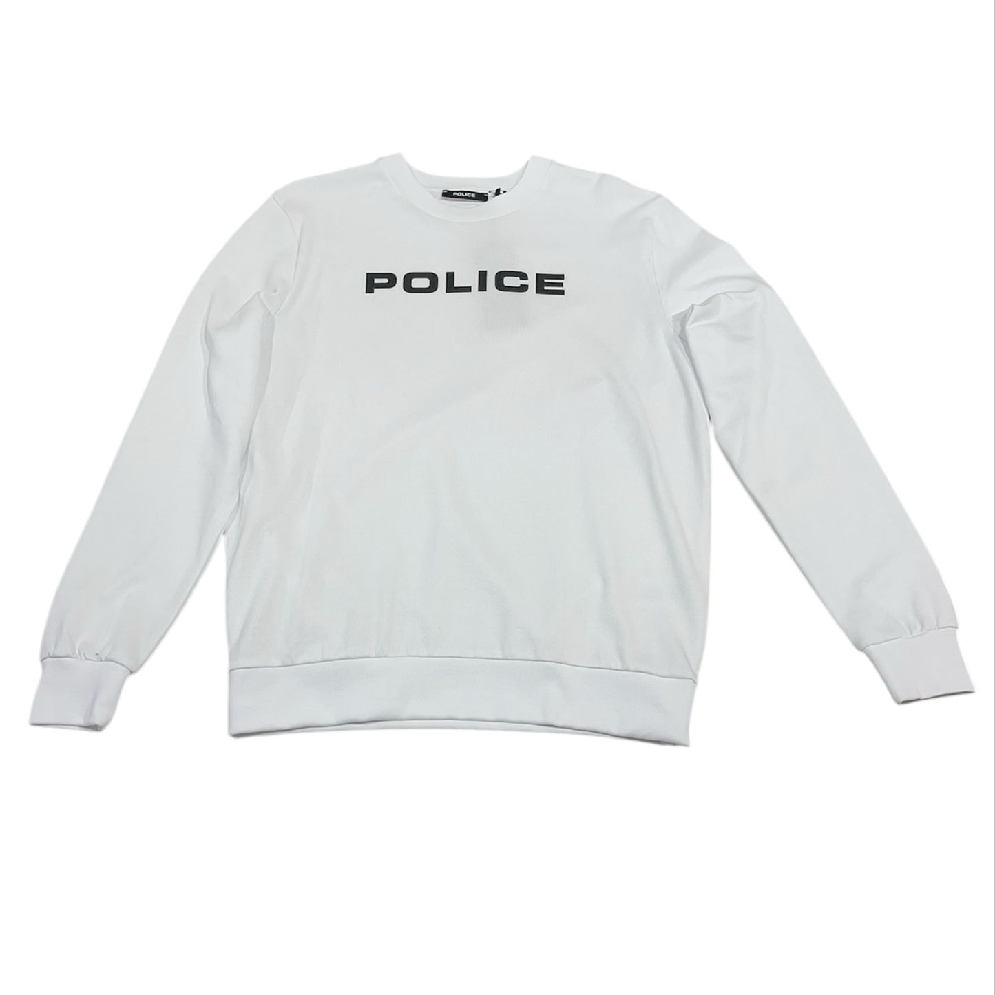 POLICE SWEATSHIRT WHITE PLM00317-003