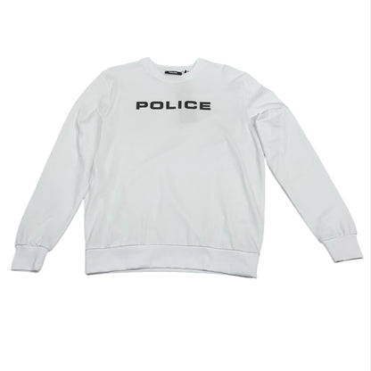 POLICE SWEATSHIRT WHITE PLM00317-003