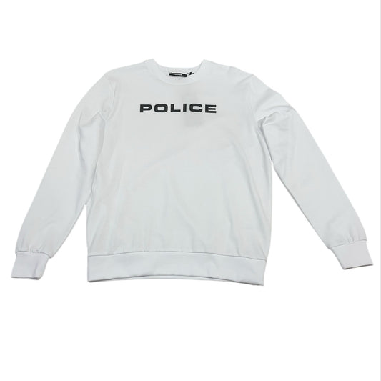 POLICE SWEATSHIRT WHITE PLM00317-003