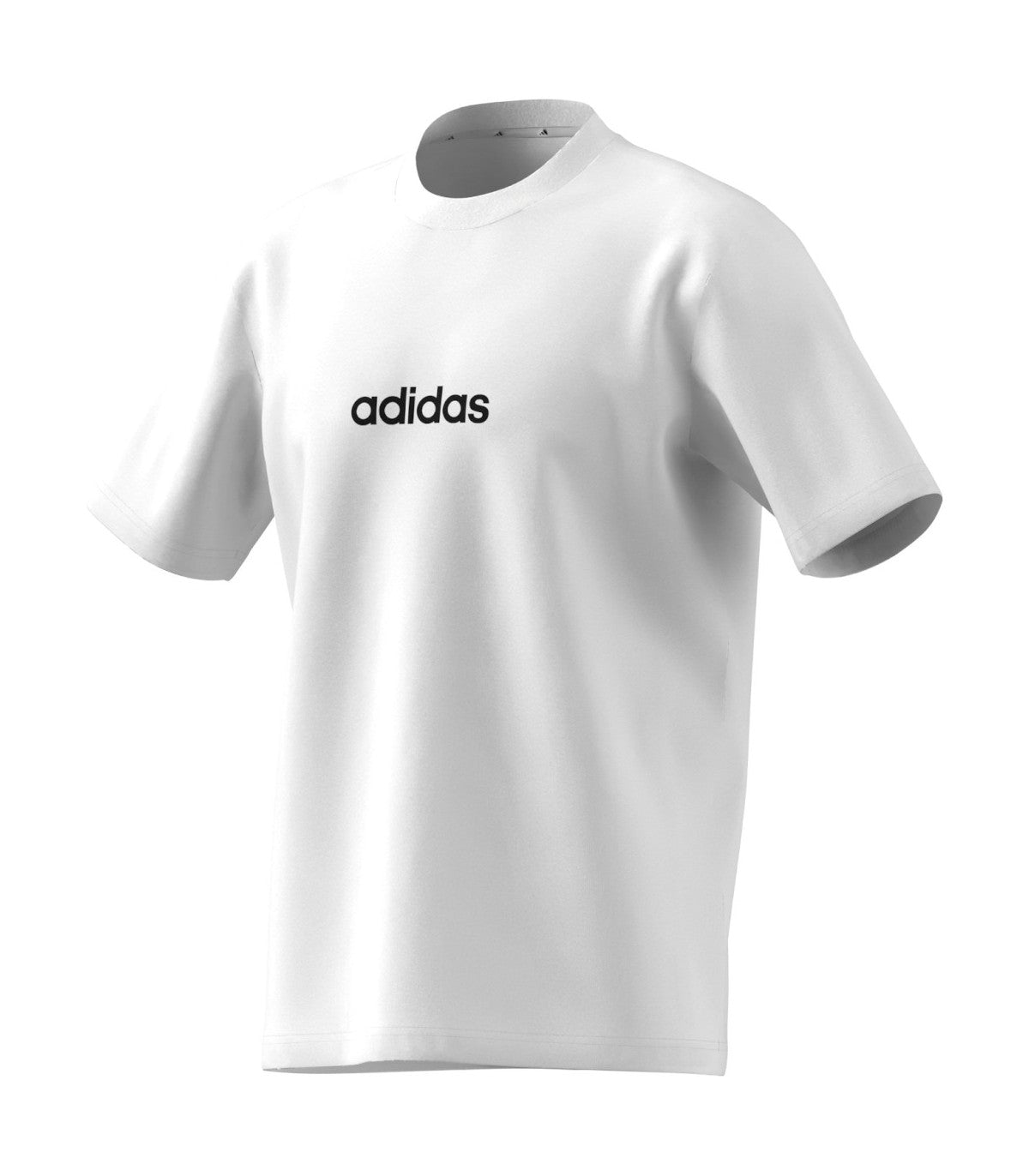 ADIDAS M LIN SJ T WHITE/BLACK JE9000