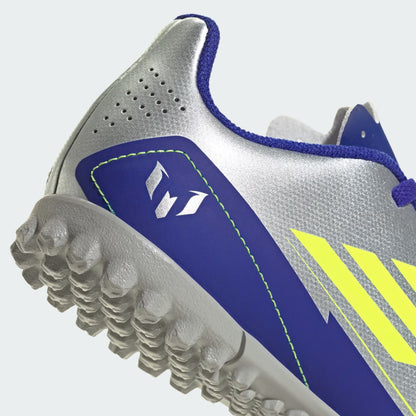 ADIDAS F50 CLUB TF J MESSI SILVMT/SYELLO/LUCBLU sneakers IH0923