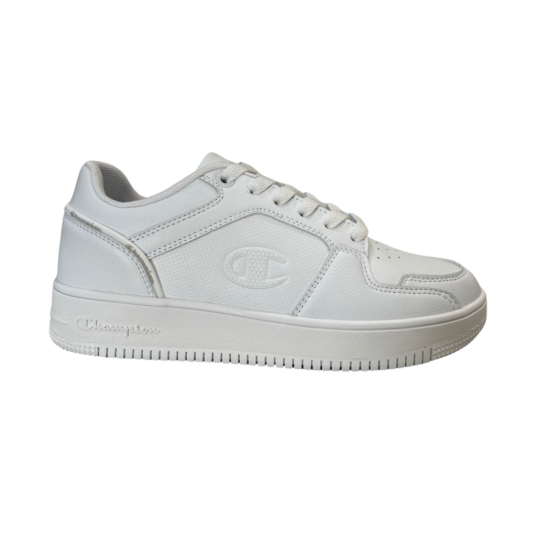 CHAMPION RD18 2.0 LOW B GS LOW CUT SHOE TRIPLE WHT S32415-WW009
