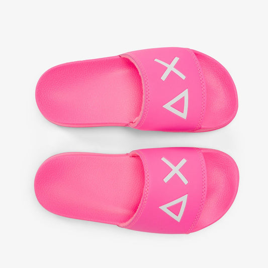 Sun68 GIRL'S SLIPPERS LOGO X36410-62