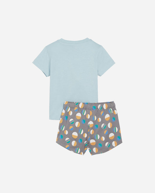 PUMA ESS+ SUMMER CAMP INFANTS SET JS TURQUOISE SURF 679281-22