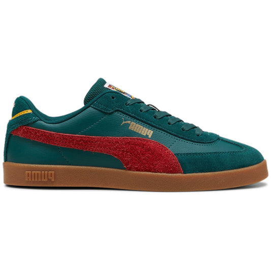 PUMA CLUB II ERA YEAR OF SPORTS DARK MYRTLE-INTENSE RED-GUM 399613-01