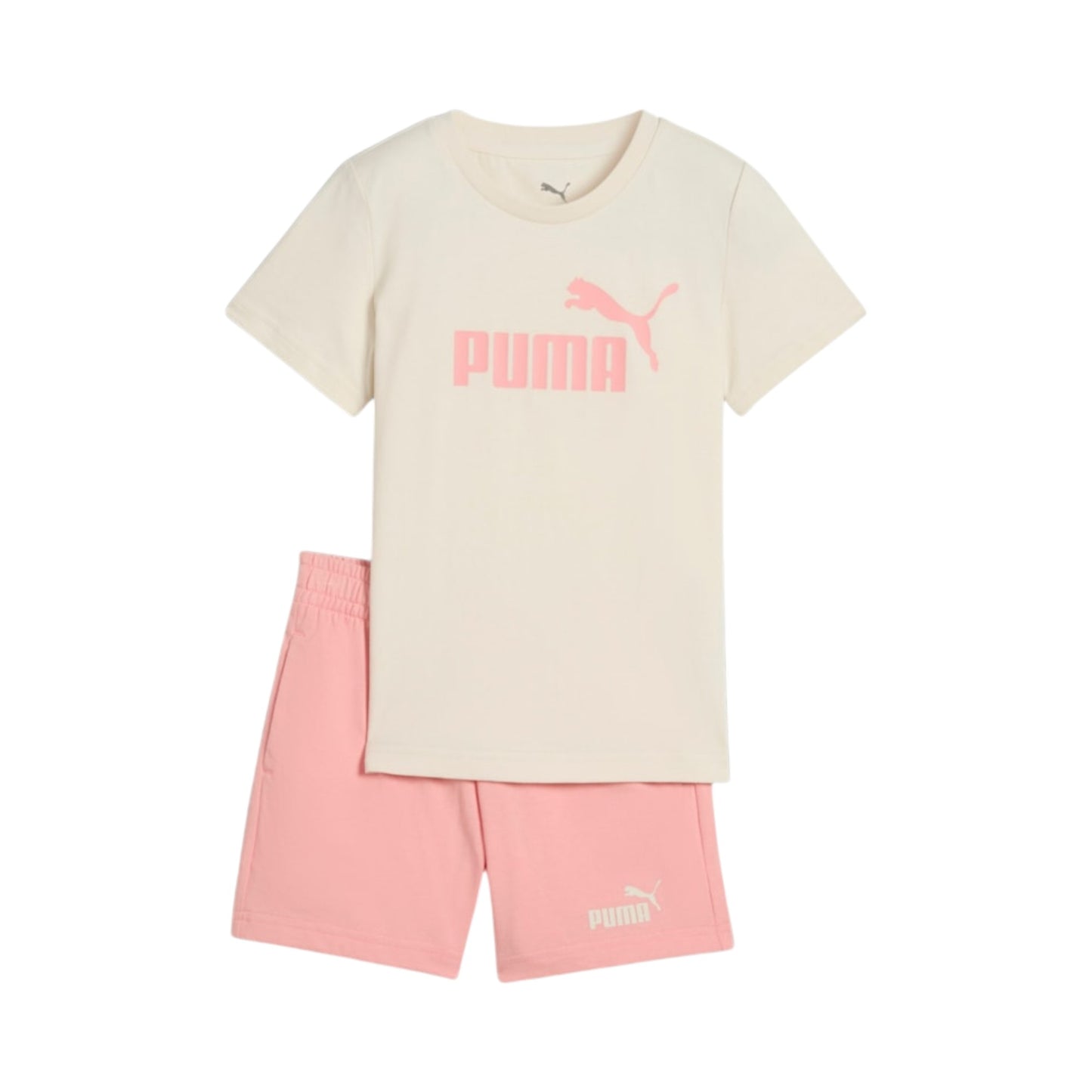 PUMA ESS NO.1 LOGO TEE AND SHORTS SET PS WHITE 685240-87