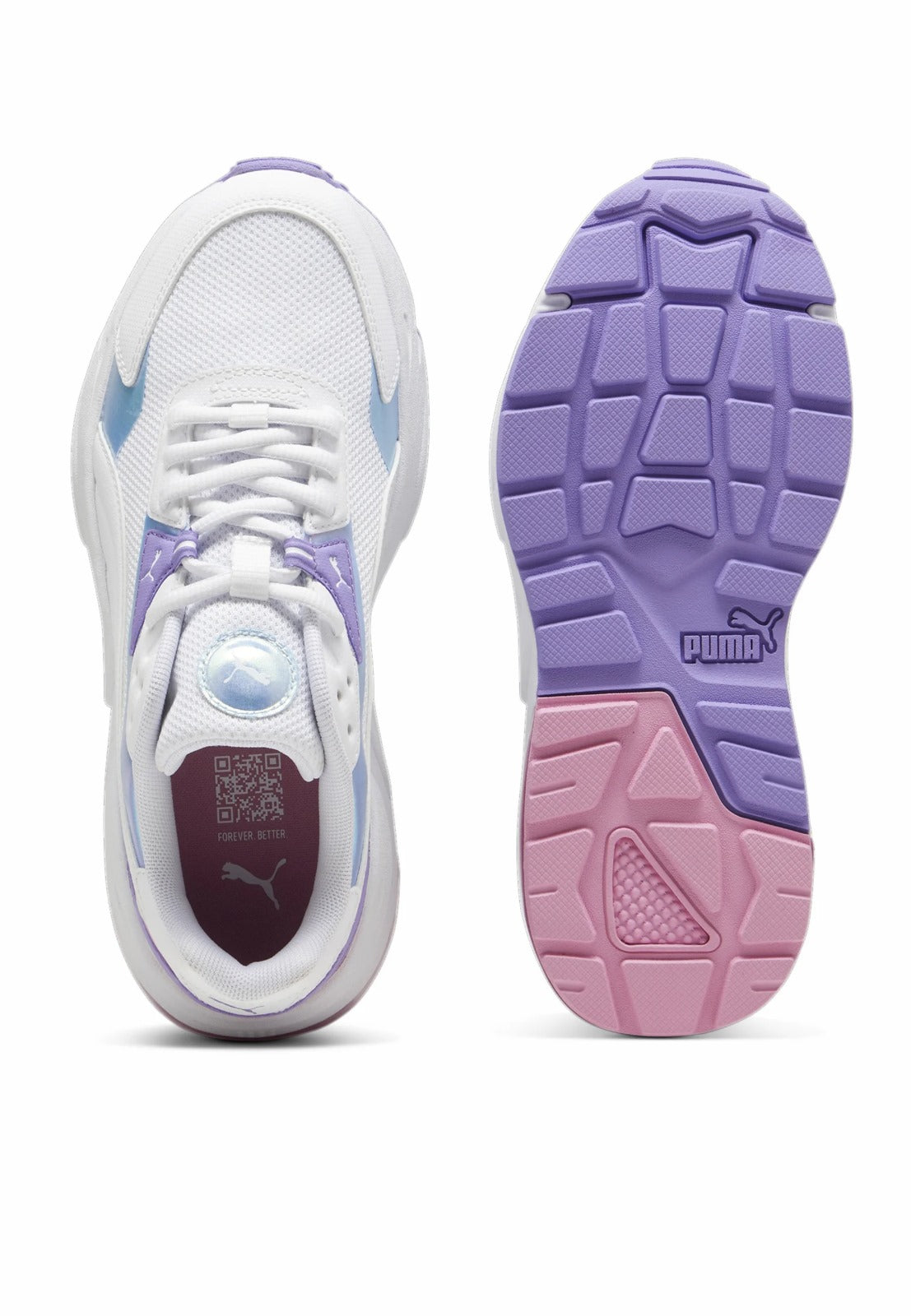 PUMA X-RAY SPEED LITE BOUNCY SKY AC PS PUMA WHITE-PUMA WHITE-LAVENDER ALERT-MAUVED OUT 398006-01