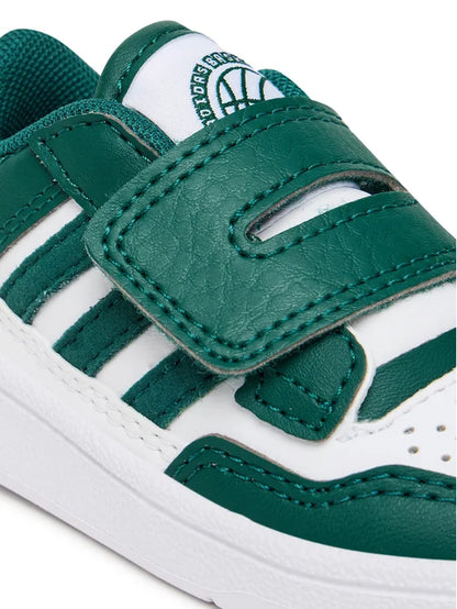 ADIDAS RAPID COURT CF I CGREEN/FTWWHT/FTWWHT JR1023