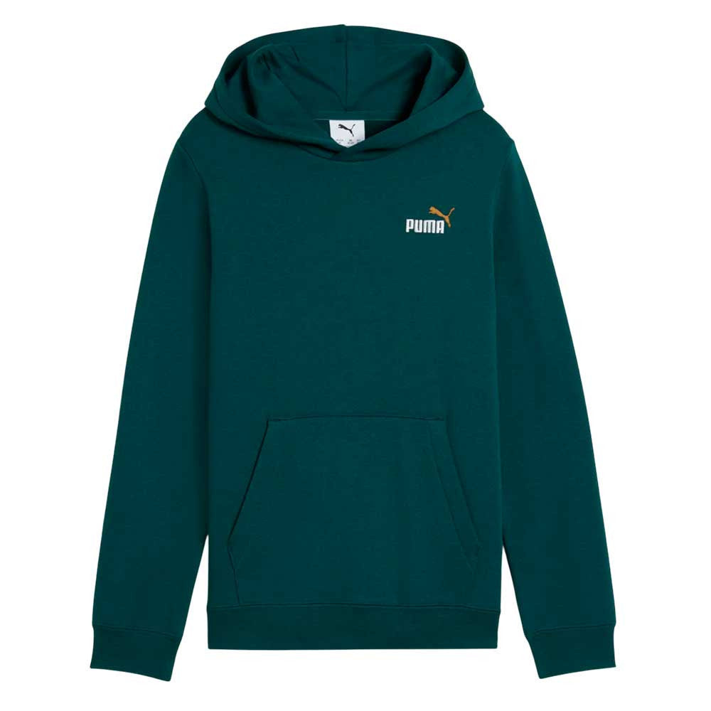 PUMA ESS 2 COLOR SMALL NO. 1 LOGO HOODIE FL B GREEN 685825-75