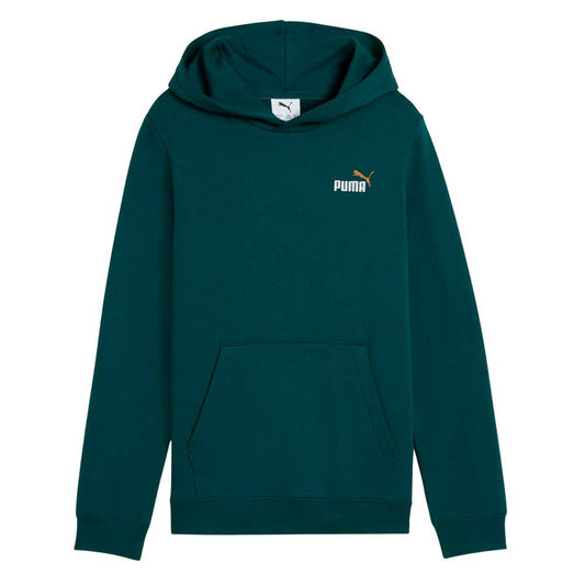 PUMA ESS 2 COLOR SMALL NO. 1 LOGO HOODIE FL B GREEN 685825-75