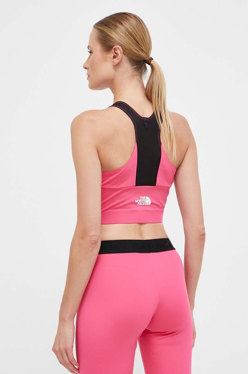 THE NORTH FACE W MA TANKLETTE - EU PINK GLO/TNF BLACK NF0A7ZAZHYI1