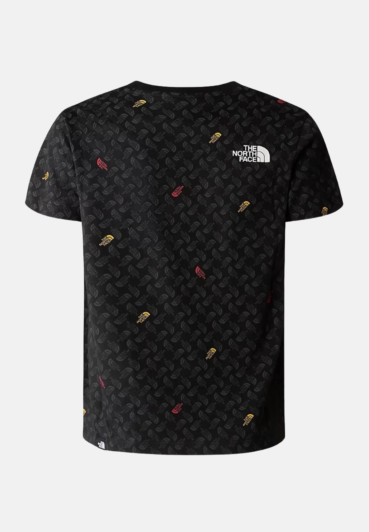 THE NORTH FACE TEEN S/S SIMPLE DOME TEE PRINT TNF BLACK TNF SHADOW TO NF0A8871U8I1