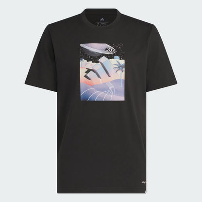 ADIDAS M ALL DAY I TEE BLACK JI9417