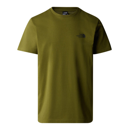 THE NORTH FACE M SS SIMPLE DOME TEE FOREST OLIVE NF0A87NGPIB1