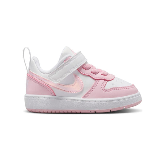 NIKE COURT BOROUGH LOW RECRAFT WHITE/PINK FOAM DV5458-105