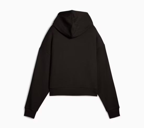 PUMA HER COMFORT CROP FULL-ZIP HOODIE BLACK 685056-01