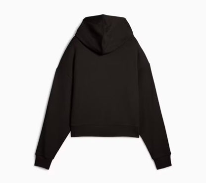 PUMA HER COMFORT CROP FULL-ZIP HOODIE BLACK 685056-01