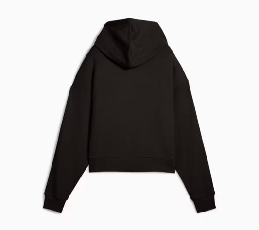 PUMA HER COMFORT CROP FULL-ZIP HOODIE BLACK 685056-01