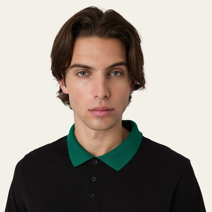 FILA SAGANO relaxed taped polo shirt FAM1112-80010