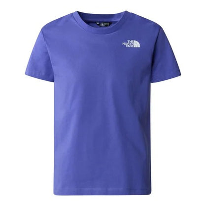 THE NORTH FACE B S/S REDBOX TEE (BACK BOX GRAPHIC) DOPAMINE BLUE NF0A87T5PFO1