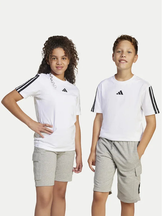 ADIDAS J 3S TEE 160 WHITE/BLACK JD6488