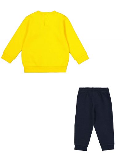 CHAMPION CREWNECK SUIT LMN/NNY 306847-YS079