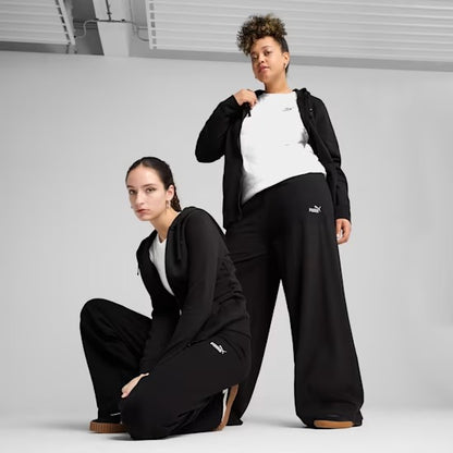 PUMA ESS SMALL NO. 1 LOGO HIGH-WAIST STRAIGHT LEGGINGS BLACK 682428-01