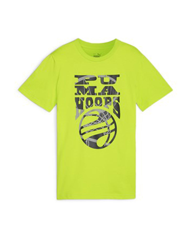 PUMA BASKETBALL BLUEPRINT TEE B LIME POW 679282-39