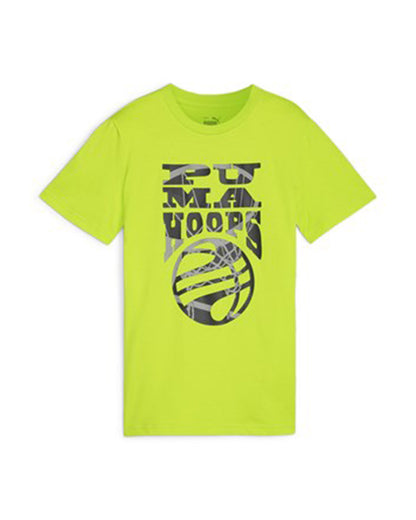 PUMA BASKETBALL BLUEPRINT TEE B LIME POW 679282-39