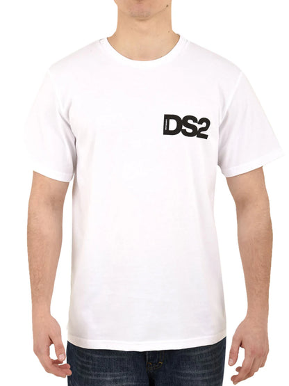 DS2 T-Shirt SS26267 | Maglietta Uomo Manica Corta | Nero, Sabbia, Bianco