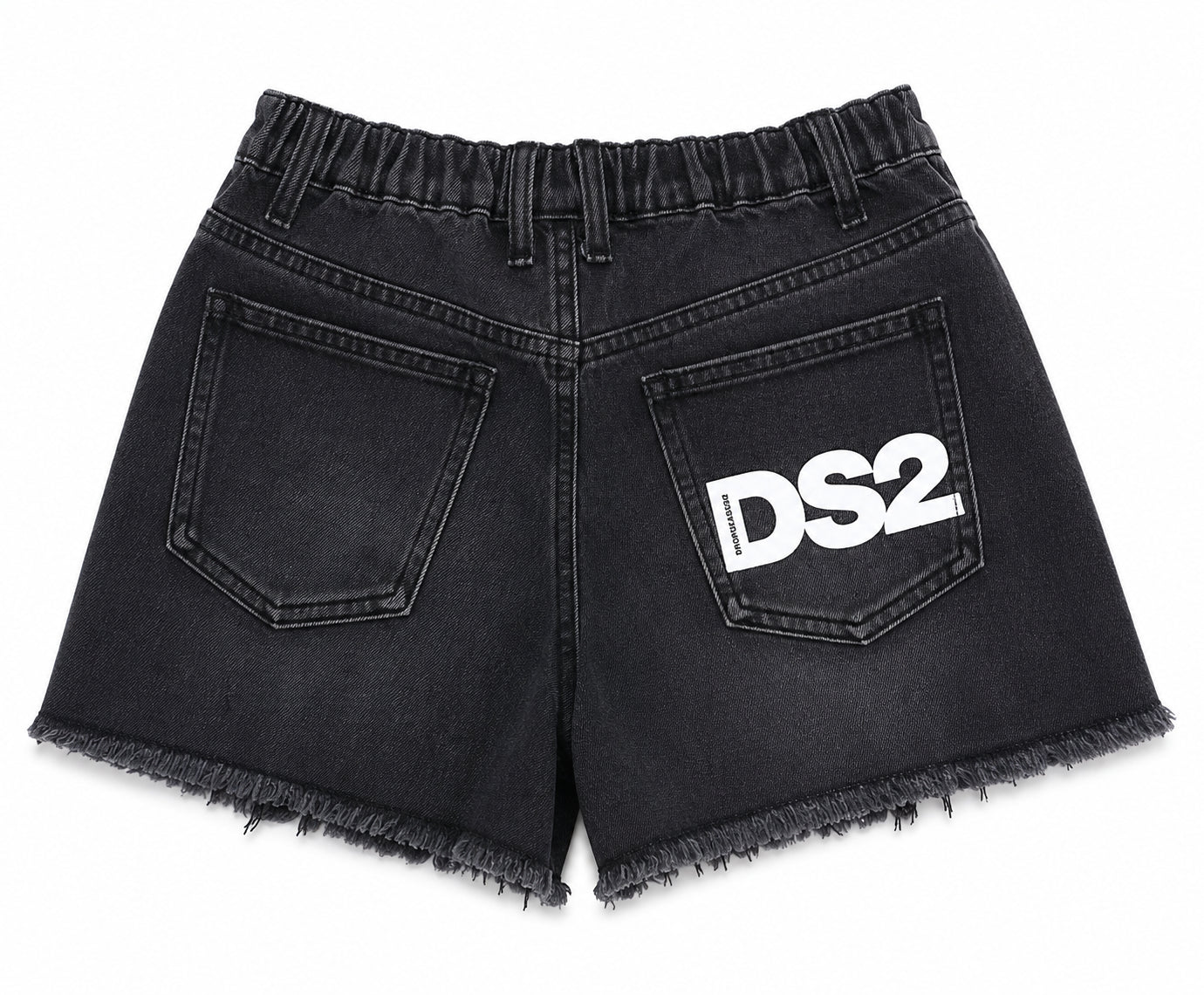 DS2 SHORT DENIM LOGO SS26K509