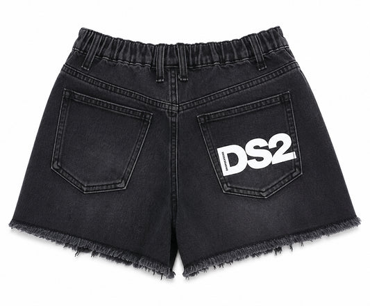 DS2 SHORT DENIM LOGO SS26K509