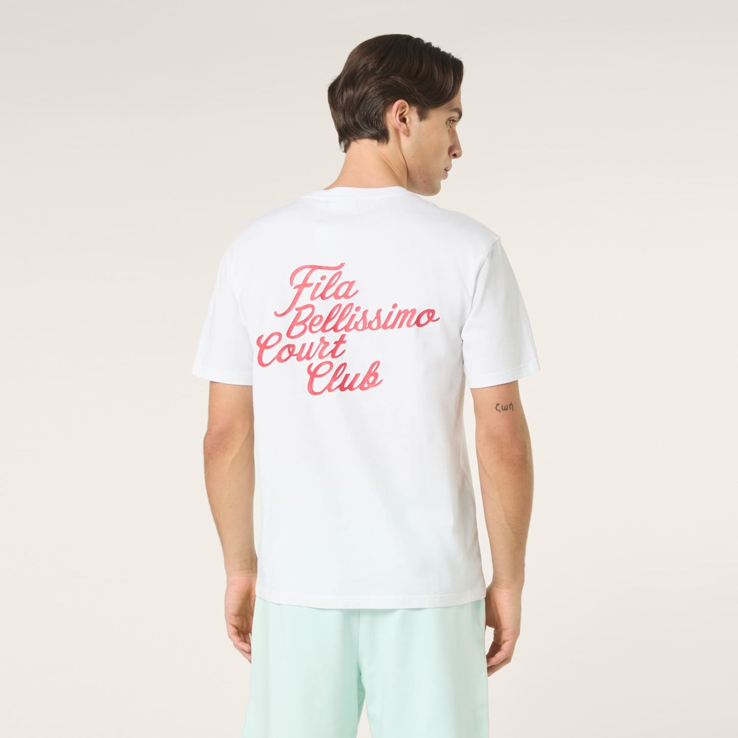 FILA VILLA relaxed graphic t-shirt FAM1207-10001
