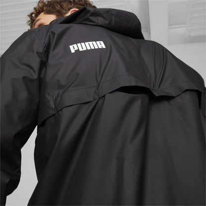 PUMA ESS SOLID WINDBREAKER BLACK-ALL BLACK 847484-52