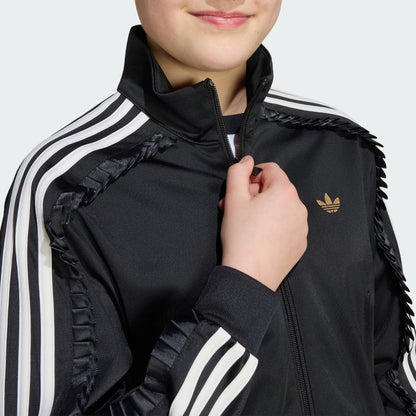 Felpa Adidas Firebird Track Top Bambina Nera KR1365